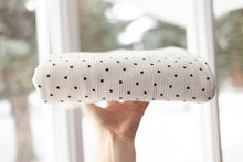 Load image into Gallery viewer, Rib Knit - Tiny Hearts on Ivory